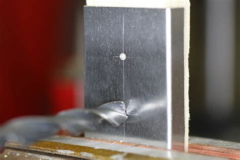 drilling holes into metal boxes|drilling holes in sheet metal.